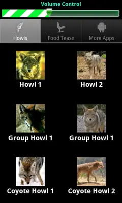 Coyote Hunting Calls android App screenshot 1